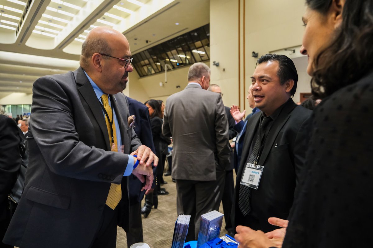 mwdh2o's tweet photo. Our #MetWorks networking event in Carson this morning has brought together a great group eager to explore future contract opportunities for #PureWaterSoCal and many other projects. @SanDistricts, @cityofcarson_ca @WestBasin https://t.co/tM6VRIVThX