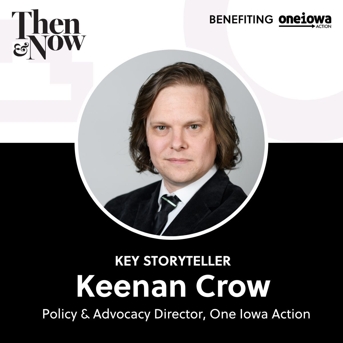 Nobody knows the state of anti-LGBTQ legislation quite like One Iowa Action's very own, Keenan Crow. Join us to hear directly from Keenan as a keynote storyteller at our inaugural legislative fundraiser on the 15th Anniversary of Marriage Equality in Iowa: buff.ly/3UFzsHe