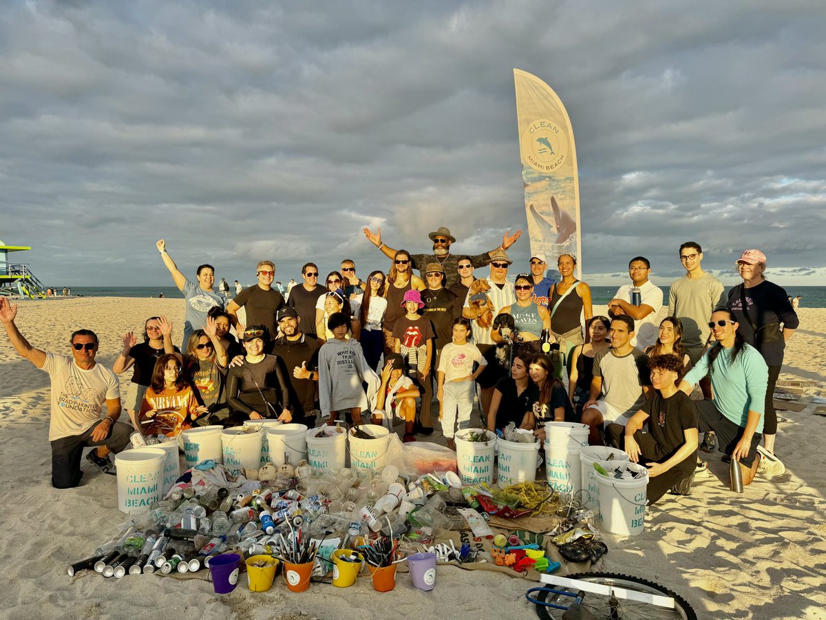 We had an amazing Hello Spring beach cleanup on February 22nd! 🌸🐬 146 lbs of marine debris & litter was removed from the shoreline due to the hard work of 71 volunteers. 💪 Huge thanks to all of our sponsors and volunteers that made this cleanup possible. #teamocean 🤍🌊