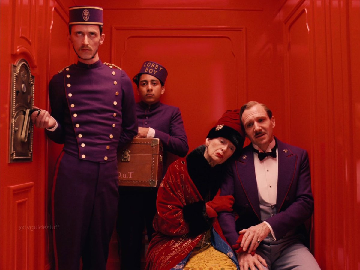 tvguidestuff's tweet image. O Grande Hotel Budapeste | 2014