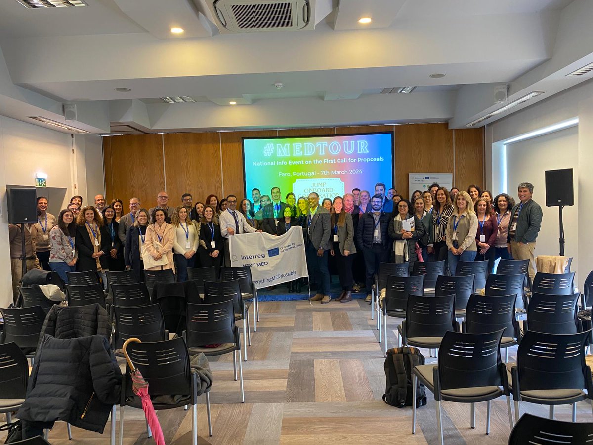 Vincent Ernoux (@ernoux_vincent) on Twitter photo Very successful event for <a href="/interregnextmed/">Interreg NEXT MED Programme 🇪🇺🌍</a> come back to Portugal!! Thank you all and good luck!! <a href="/generalitat/">Generalitat</a> <a href="/Reg_Sardegna/">Regione Autonoma della Sardegna</a> <a href="/ADeCoesao/">AD&C-Agência para o Desenvolvimento & Coesão, I.P.</a> <a href="/CCDR_Algarve/">CCDR ALGARVE, I.P.</a> <a href="/UAlg/">Universidade Algarve</a> Very successful event for <a href="/interregnextmed/">Interreg NEXT MED Programme 🇪🇺🌍</a> come back to Portugal!! Thank you all and good luck!! <a href="/generalitat/">Generalitat</a> <a href="/Reg_Sardegna/">Regione Autonoma della Sardegna</a> <a href="/ADeCoesao/">AD&C-Agência para o Desenvolvimento & Coesão, I.P.</a> <a href="/CCDR_Algarve/">CCDR ALGARVE, I.P.</a> <a href="/UAlg/">Universidade Algarve</a>