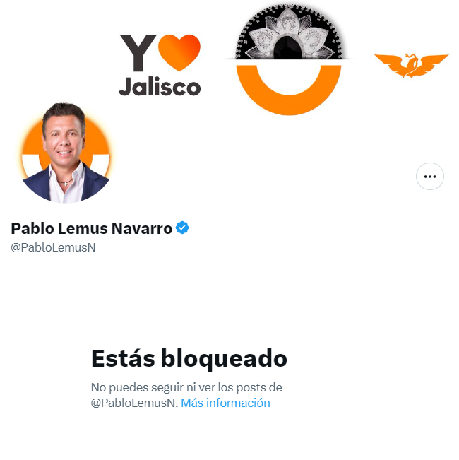 Presiento a alguien no le han gustado mis comentarios y críticas. Chale, no que mucha apertura y nada de censura. Aquí la muestra clara que si hay censura en la campaña de Lemus