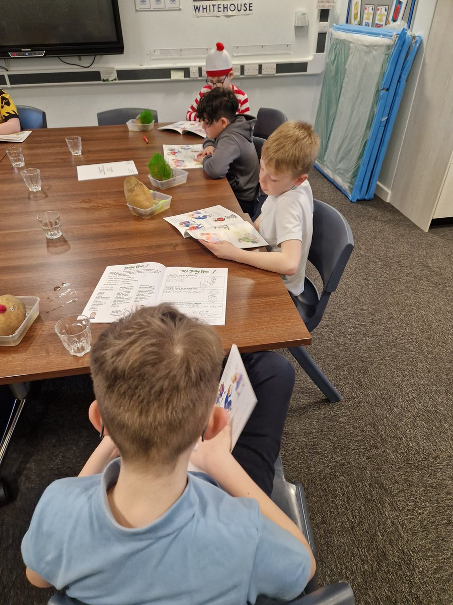 That`s a wrap for reading today with our WRAP group. Speed reading `The Huge Bag of Worries `book in Whitehouse and talking about how to deal with worries and anxiety. #worldbookday2024 #WhitehousePru #thatsaWRAP #WRAP #banardos #reading #hugebagofworries #letstalk #worries