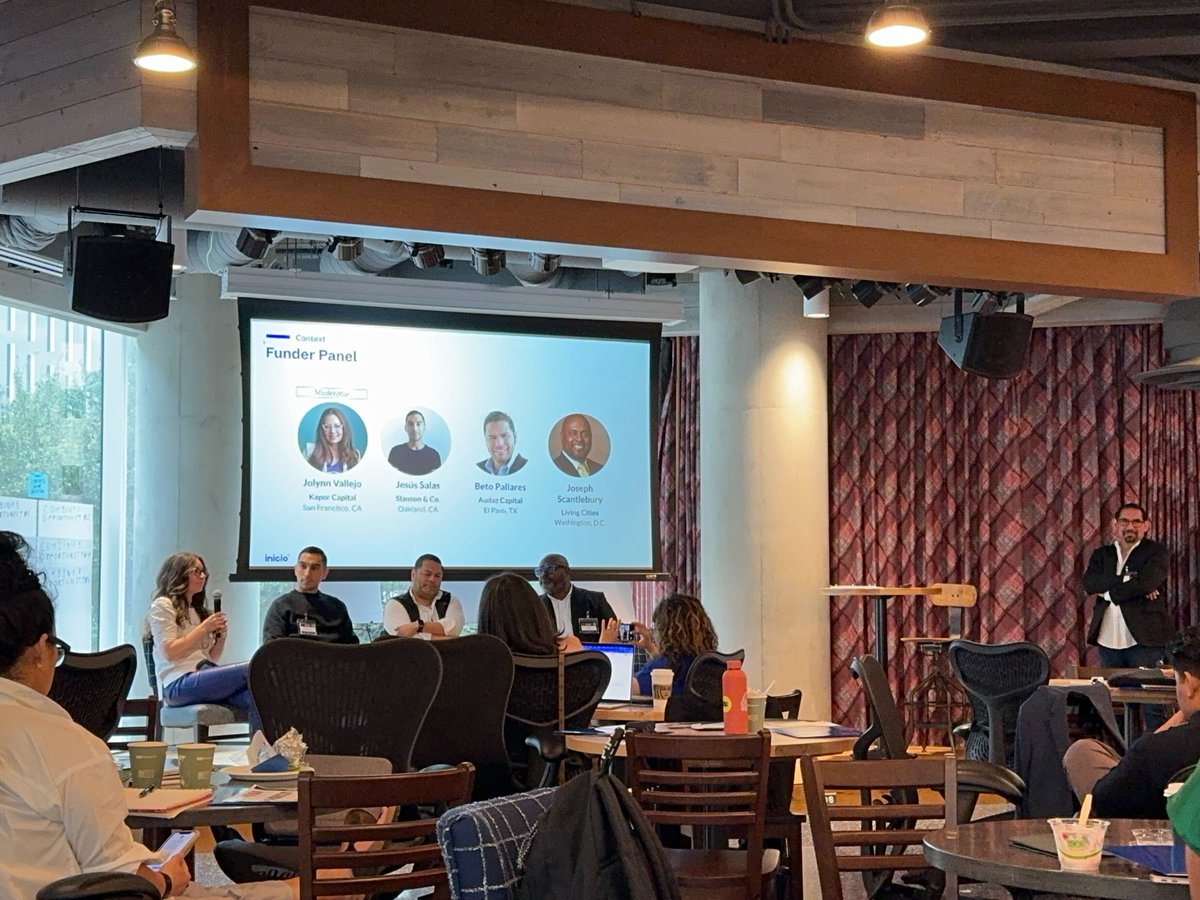 KaporCapital's tweet image. #KaporCapital Chief of Staff @jolynnvallejo is on stage moderating a #funder panel at the #SXSW Venture Latinx Coalition Partner Summit! Stop by the summit to hear her conversation on #vcfunding and #investing with @SlausonAndCo, @AudazCapital, and @Living_Cities.