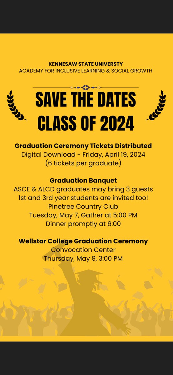 Graduation season is approaching! #thisiswellstarcollege @wellstarcollege