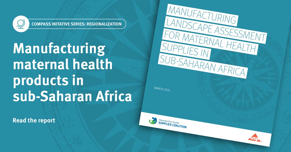 1)Collaboration across orgs 2)regulatory harmonization 3)expanded regional manufacturing capacity. Just 3 of 9 recommendations in our new report on how to 📈access to quality-assured #maternalhealth products in #Africa. bit.ly/MHS-manufactur… @USPGlobalHealth @rh_supplies