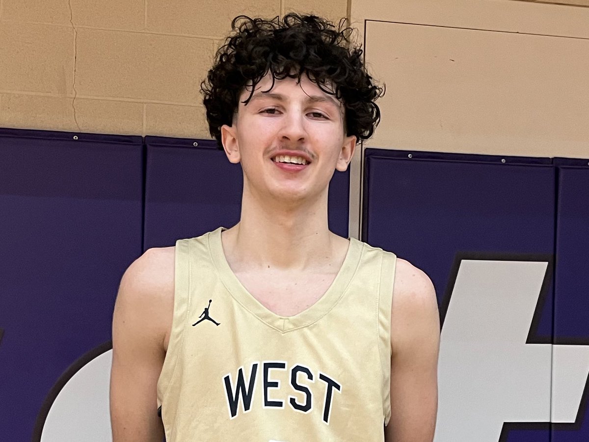 After spending most of the game setting up others, when it was crunch time @GavinAguilar_2 decided it was his turn. With seconds left, the @westalbanybball junior point guard took and made the game winning 3 for the Bulldogs as they advanced to the consolation championship.
