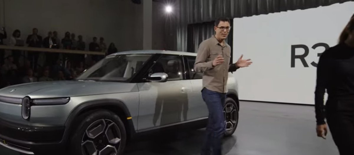 Okay, the unexpected #Rivian b#R3 has been launched or as we call it the Dodge Omni of electric cars! #EV