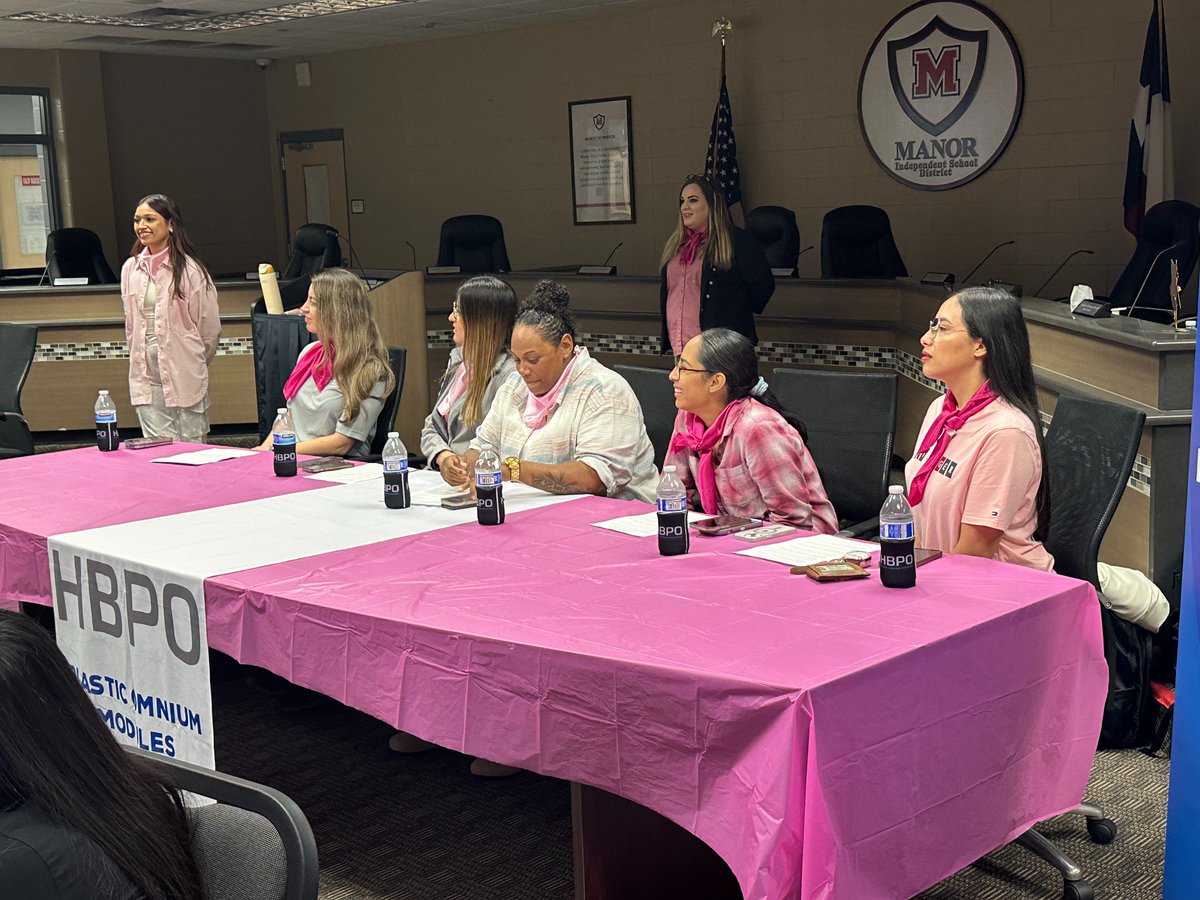 Plastic Omnium visited  with female students from Manor New Tech High School and Manor New Tech Middle School to present Girls on the Move. This event is designed to foster an interest in STEM careers  among young girls. Thank you
@PlasticOmnium
for such an amazing event!