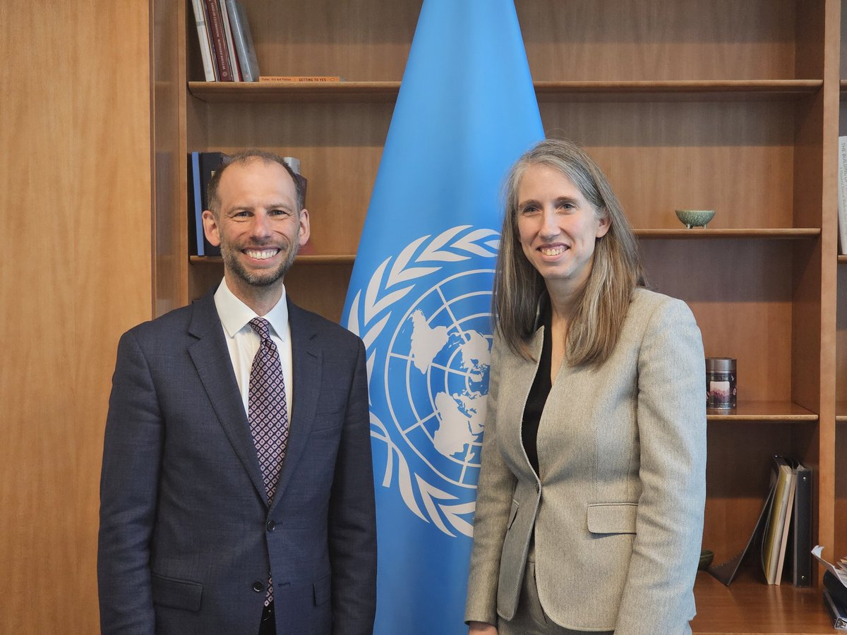 Great discussion with <a href="/CherithChalet/">Cherith Chalet</a>, Assistant Secretary General for General Assembly and Conference Management, including on how we can collaborate and innovate to deliver world class conferences and events for the UN system.