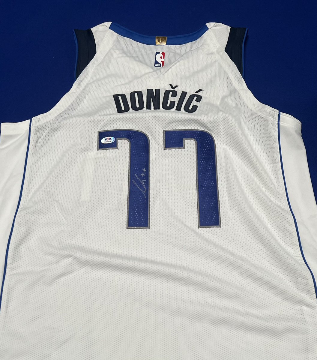 ernnytheman's tweet image. If Miami beats Dallas today I’ll give one person this Luka jersey I personally got signed. All you gotta do is Like and RT this tweet. You must be following so I can DM you. #GoHeat