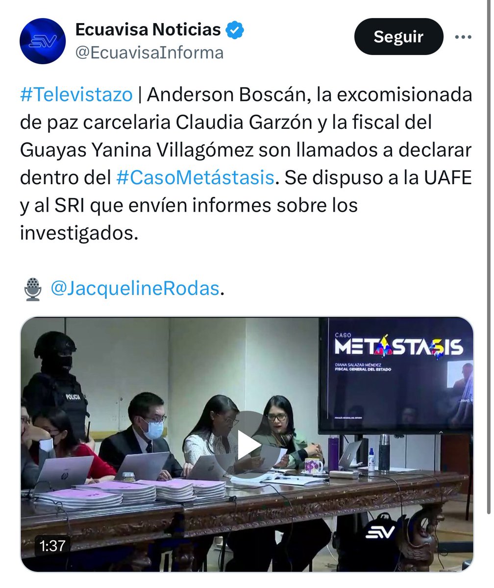 AnderssonBoscan's tweet photo. Agradezco a Fiscalía por la oportunidad. Por fin podré rendir mi versión, como lo he hecho en casi 50 casos, y exponer lo que el periodismo ha podido recabar. 
Espero que Ecuavisa esté pendiente de la versión, no los vi tan pendientes cuando rendí 12 sobre el gobierno de Lasso. https://t.co/KwZeXxf8Ga