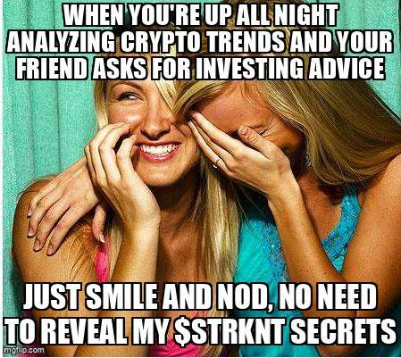 starknot_token's tweet photo. Me hiding my $STRKNT moves like they're the Krabby Patty formula. #WDOYA #MemeNot
https://t.co/WTPehH0GQC
https://t.co/aPLpv4lM1m https://t.co/wbTyks9J5V