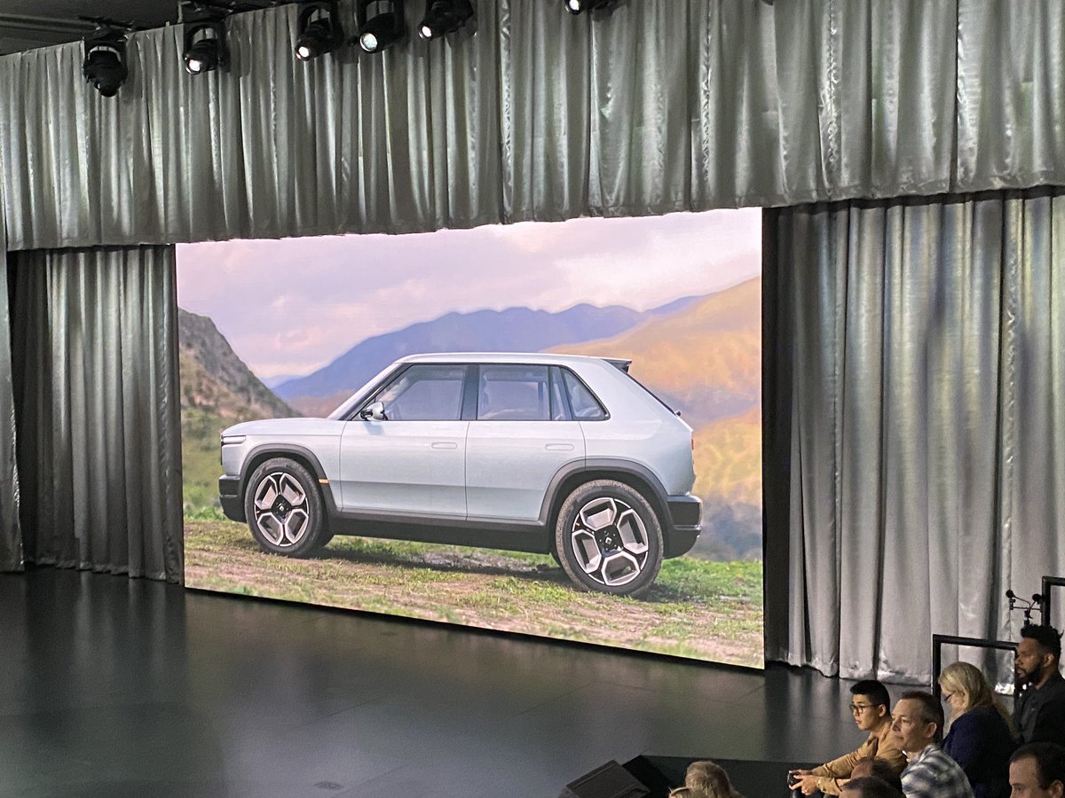 Rivian R3 and R3X! These proportions are great.