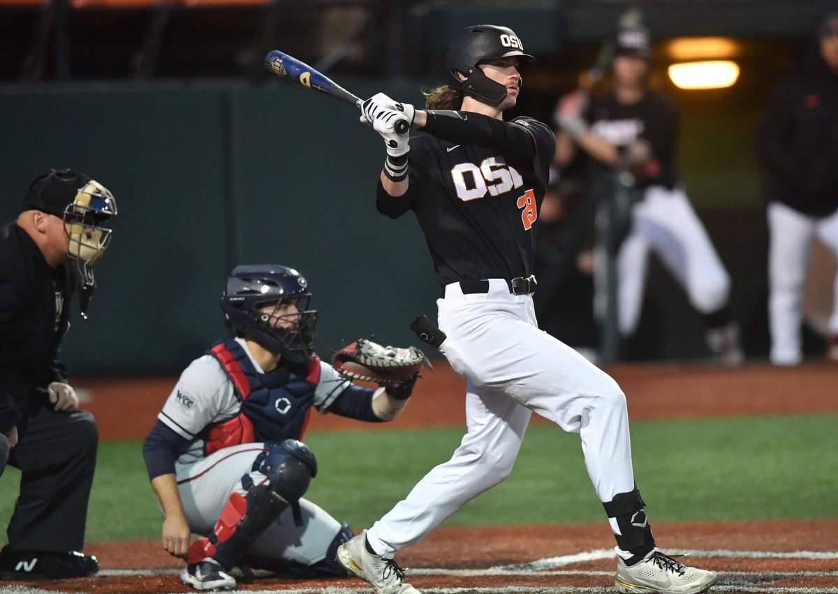 Excited to see Beavs in <a href="/MLB/">MLB</a> Spring Breakout Games!

<a href="/Gforrester44/">Garret Forrester</a> - March 14 vs. Baltimore
<a href="/JacobMelton25/">Jacob Melton</a> - March 17 vs. St. Louis
Cooper Hjerpe - March 17 vs. Houston

#GoBeavs