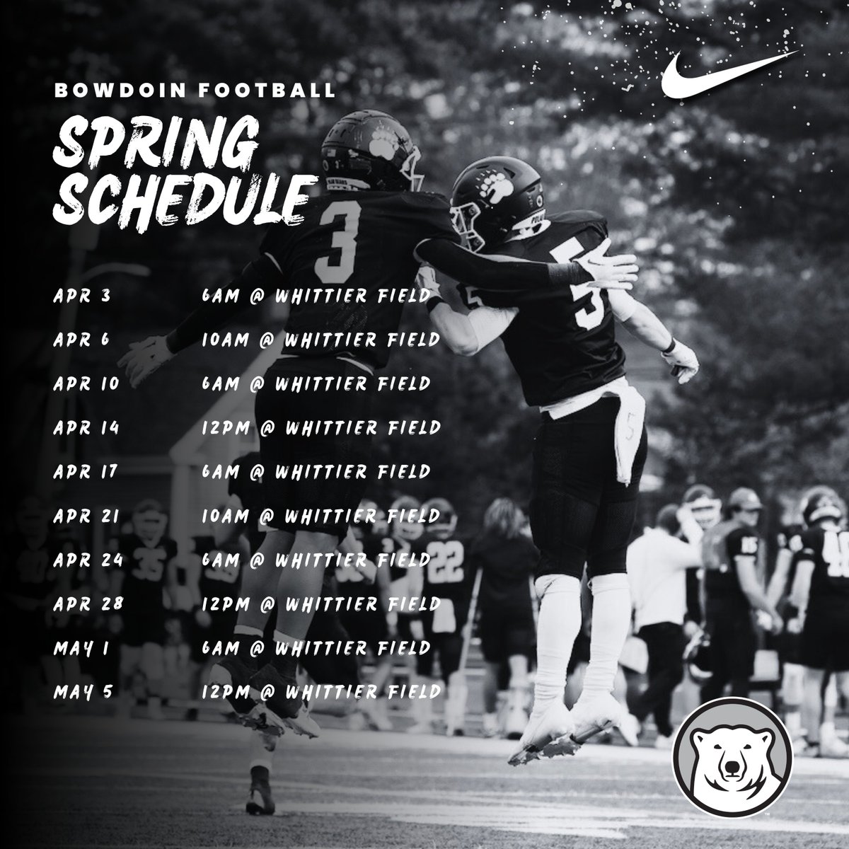 Bowdoin Football tweet media