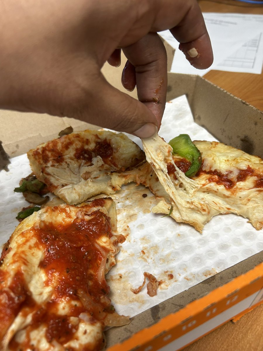 _RioAndretti_'s tweet photo. @littlecaesars  got me with a completely raw pizza! Straight dough! 🤢 https://t.co/8tf9gZ7pXq