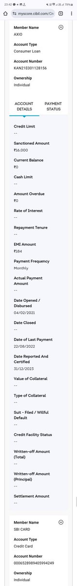<a href="/add_axio/">axio</a> 
Maine aapke bank se kisi bhi tarah ka koi loan nhi liya fir bhi aapne mere cibil me update karwa rakha h ise turant hataye. Warna Mai aapke khilaf consumer forum jaunga. details attached screenshot
