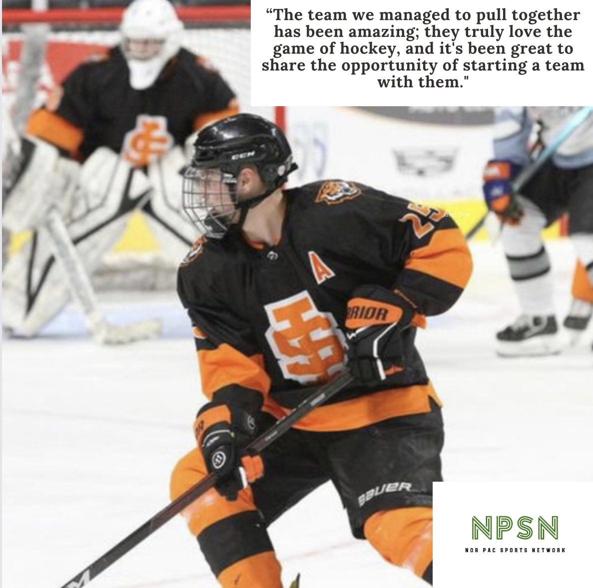 norpacsports's tweet photo. Read our latest story on an Idaho State University Alternate Capitan, Clayton Rohner and his journey from Jr to the ACHA. https://t.co/klj2Du7gxN @achahockey https://t.co/nZrXN9YpJO