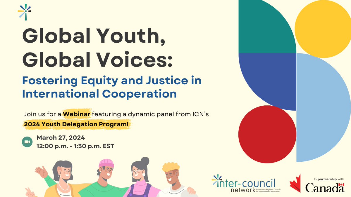 Join @ICN_RCC & the 2024 Youth Delegation's eye-opening session on CSW68 insights and shaping a more equitable future in international cooperation. ➡️Register here: eventbrite.ca/e/icn-webinar-… @CanadaDev @MCIC_CA @CTFFCE @cooperation_ca @CanadianStudent @YouthSDGs @CBCNews