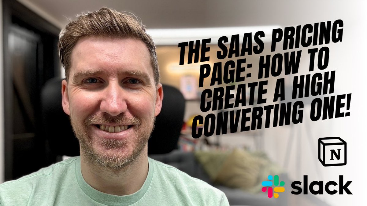 So I’m been wanting to do some video for ages now, to try and help SAAS companies improve their websites. This one’s all about improving the pricing page to increase sales. Enjoy!

youtu.be/CRWaDtaHdPc?si…
