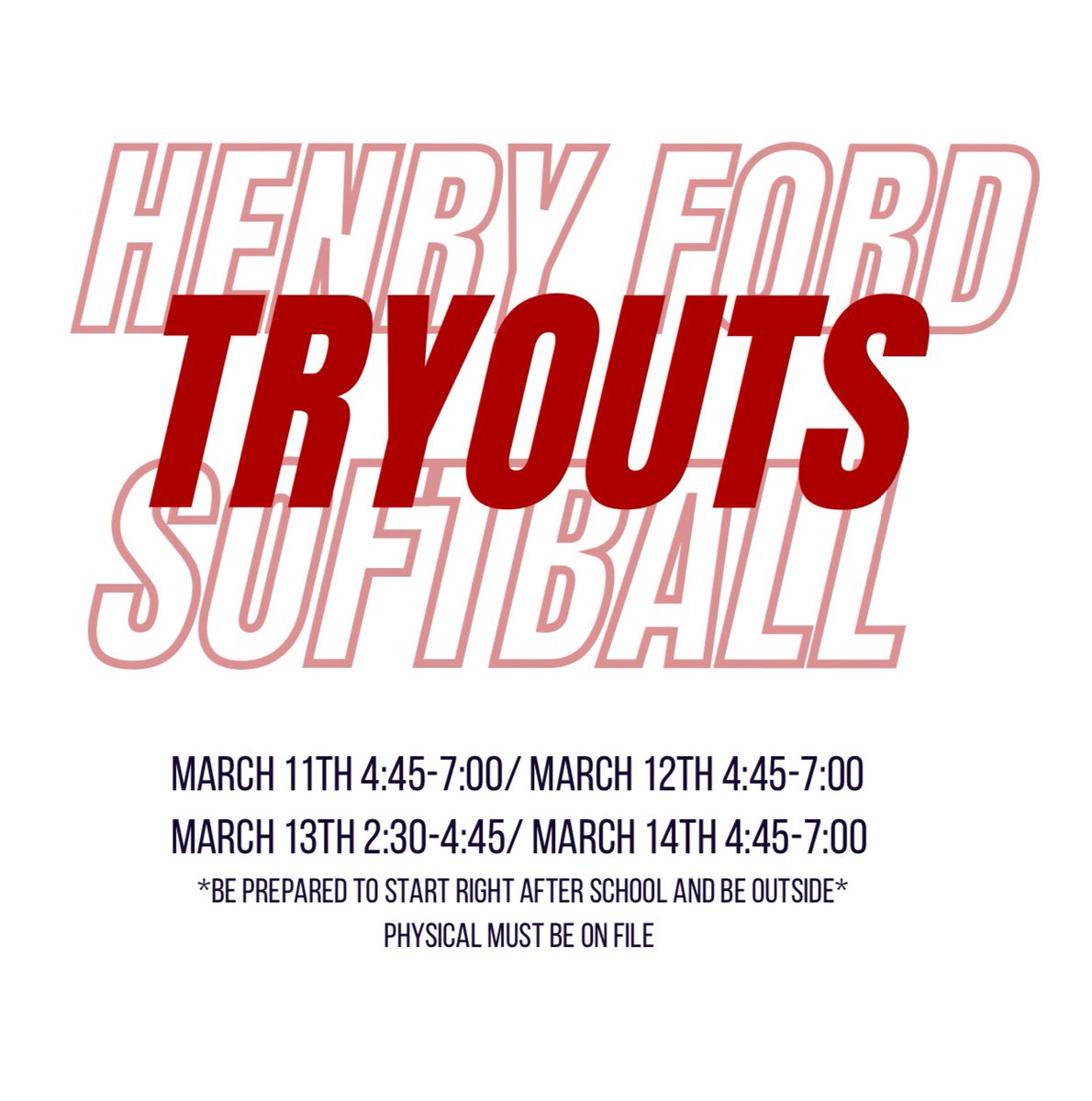 Henry Ford ii Softball tweet media