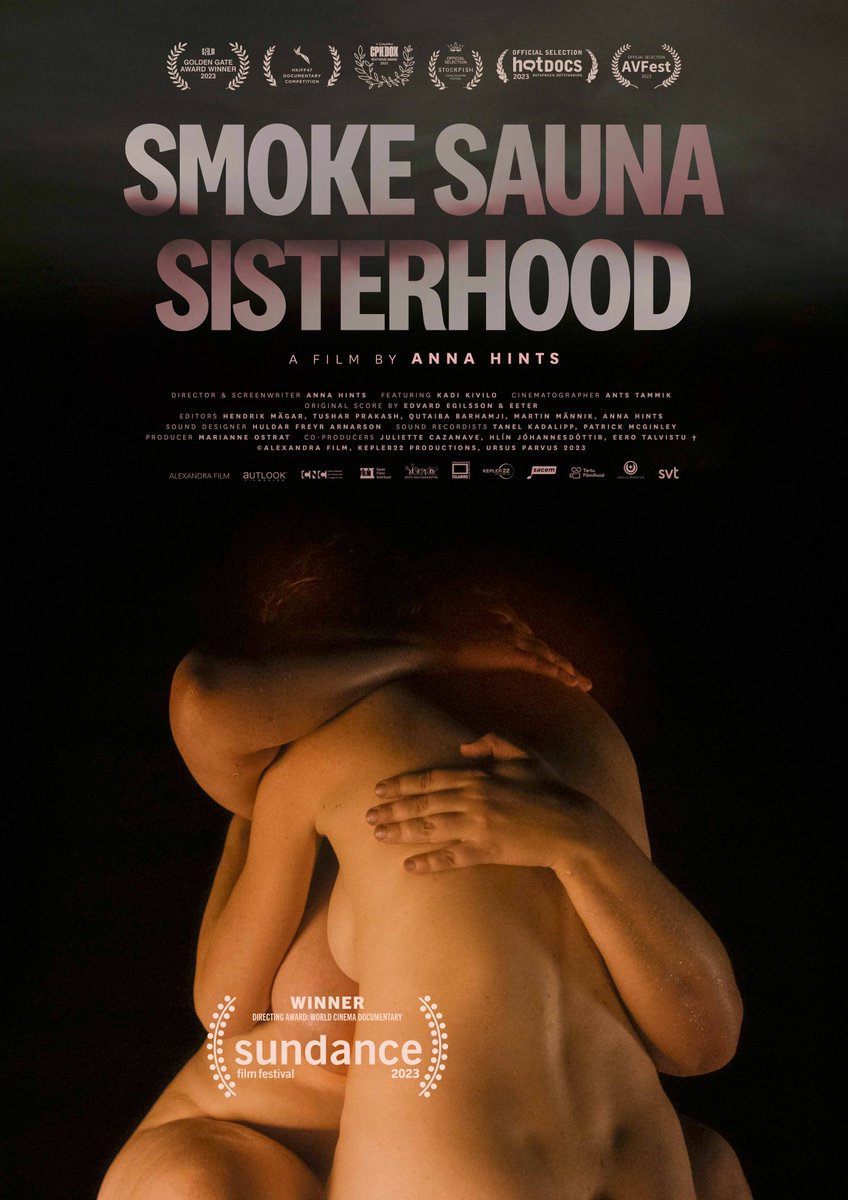 ◤ Smoke Sauna Sisterhood Le film était projeté en séance spéciale au sein de l'édition 2024. Le Fipadoc donne rendez-vous pour une avant-première du film aux 7 Parnassiens le 19 mars à 20h30 en présence de la réalisatrice Anna Hints, en partenariat avec l'Ambassade d’Estonie.