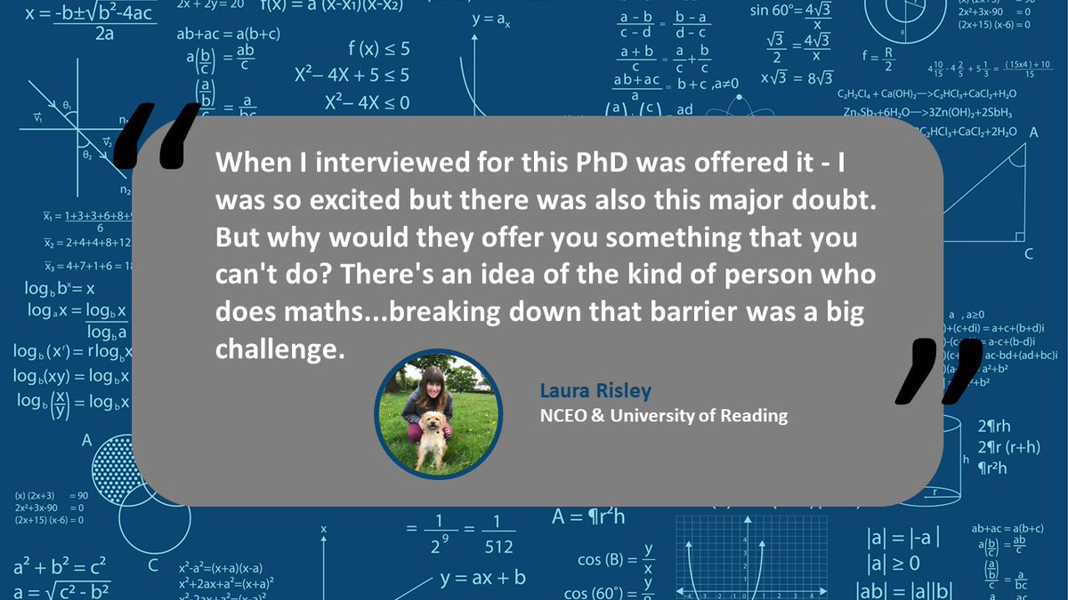 For #InternationalWomensDay2024 our PhD Student Laura Risley shares how overcoming #stereotypes associated with maths was a big challenge💪 Today, she stands proudly as a woman breaking barriers 🔢 #WomenInSTEM #IWD2024 @UniofReading