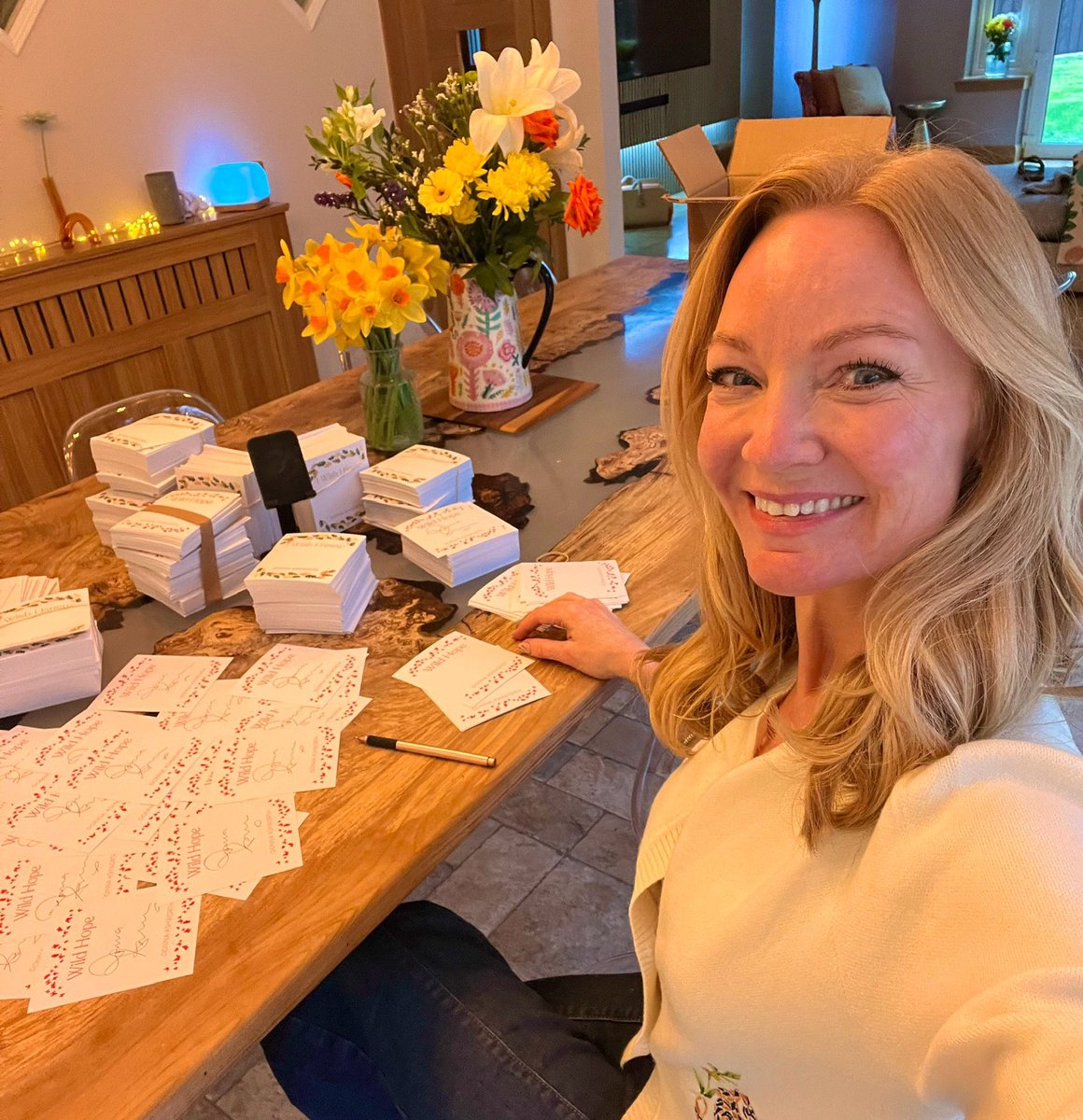 It’s world book day and for a moment I was overwhelmed receiving 3000 bookplates to sign and return to America - then of course I remembered - I GET to sign 3000 book plates! This is not and can never be a chore and I refuse to ever see it as one. Feel like a lottery winner…