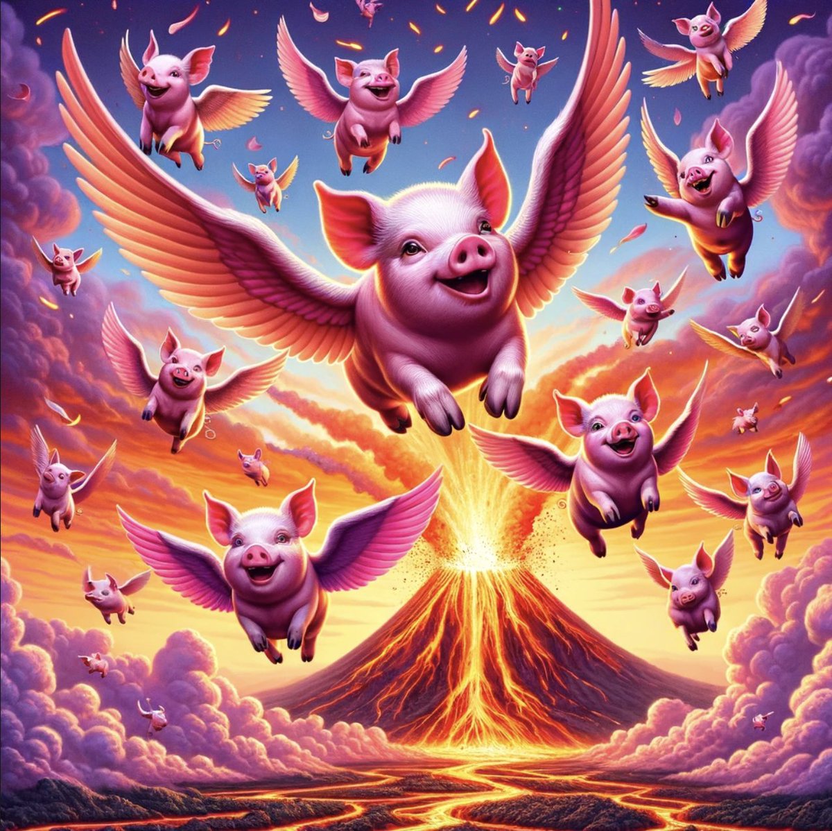 A friend told me I'd make money in crypto when pigs fly

I guess they were right! 🐷🚀

Like and RT to send $PORK to the moon 
<a href="/PorkCoinETH/">PORK 🐷</a>