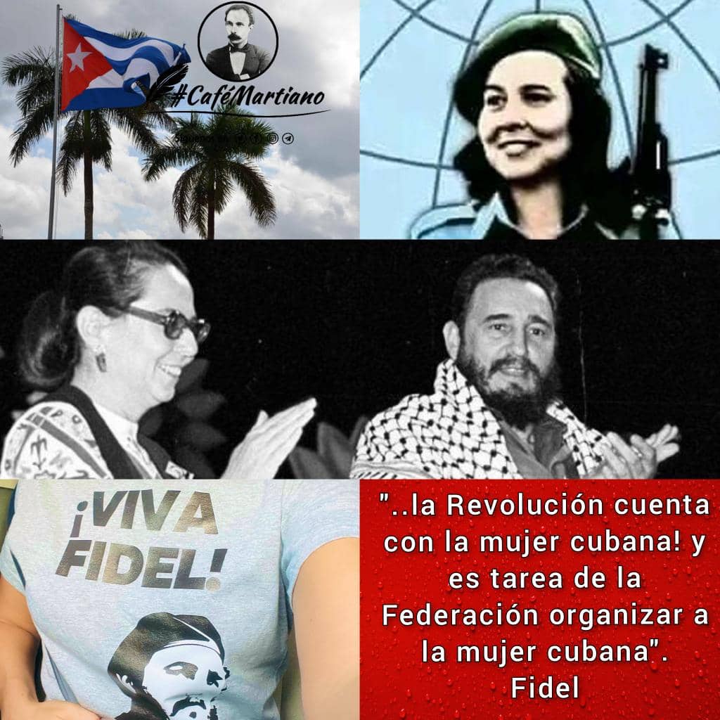 🇨🇺 Comienza hoy el XI Congreso de la Federación de Mujeres Cubanas. Cada 8 de marzo, millones de mujeres alzan sus voces, en pos de un mundo mejor y por la eliminación del bloqueo. #VilmaPorSiempre #MujeresEnRevolucion #MujeresQueHacenHistoria #CubaVsBloqueo