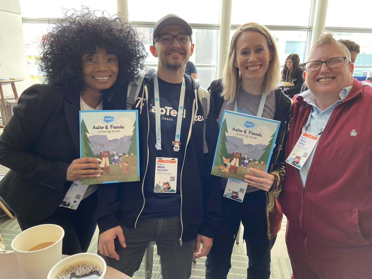 I’m so proud of our @MHI_User_Group members at #TDX24! We’re showing up for one another, we’re taking time for ourselves, we’re building meaningful relationships, all over a box of crayons 💙💜♥️💛💚🖤 #TrailblazerCare