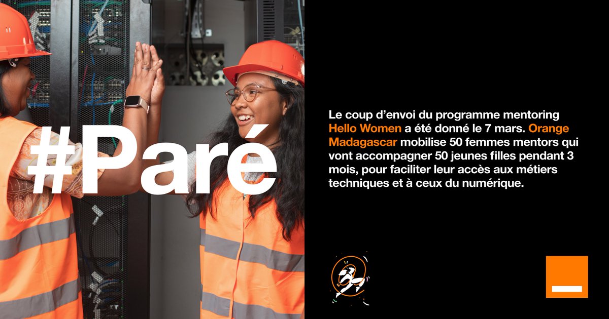 Célébrons ensemble la Journée internationale des droits des femmes avec #HelloWomen

Un programme qui vise à augmenter le nombre de femmes dans les métiers techniques et du numérique.

Hello Women #Parées à toutes éventualités

#Orange #ViavyTech
