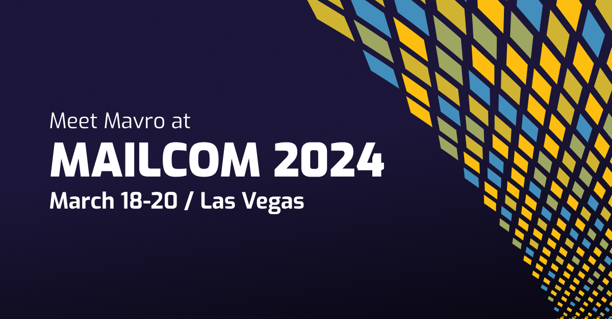 Going to MAILCOM 2024 in Las Vegas? Stop by our booth to learn how to digitize your mailroom operations with MavBridge. 
☑ Save money & time
☑ Distribute mail efficiently
☑ Speed up processing & routing

#digitalmailroom #MavBridge