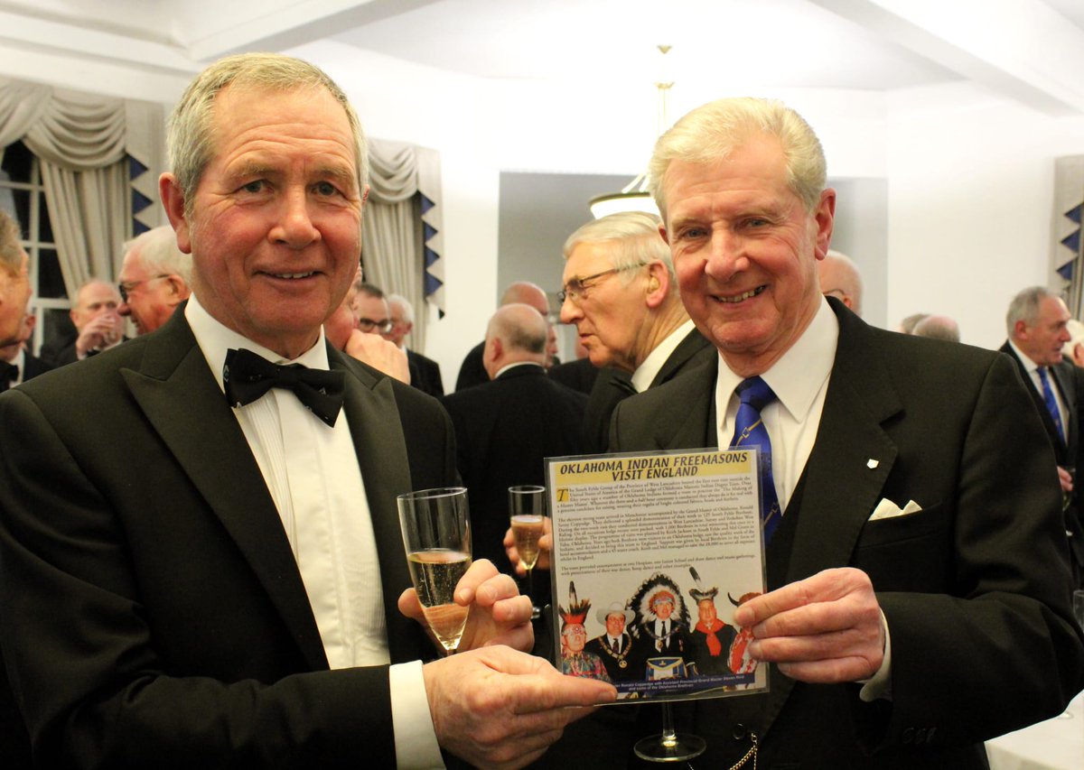 SFGFreemasons's tweet image. 🎖️ 50 years a Mason! Semper Fidelis Lodge No. 4428 celebrates Steven Reid's golden milestone. A life rich in service, from medicine to golf, and a mentorship that spans generations. Here's to the man who presented the Claret Jug and now garners our applause. #50Years #Freemasonry