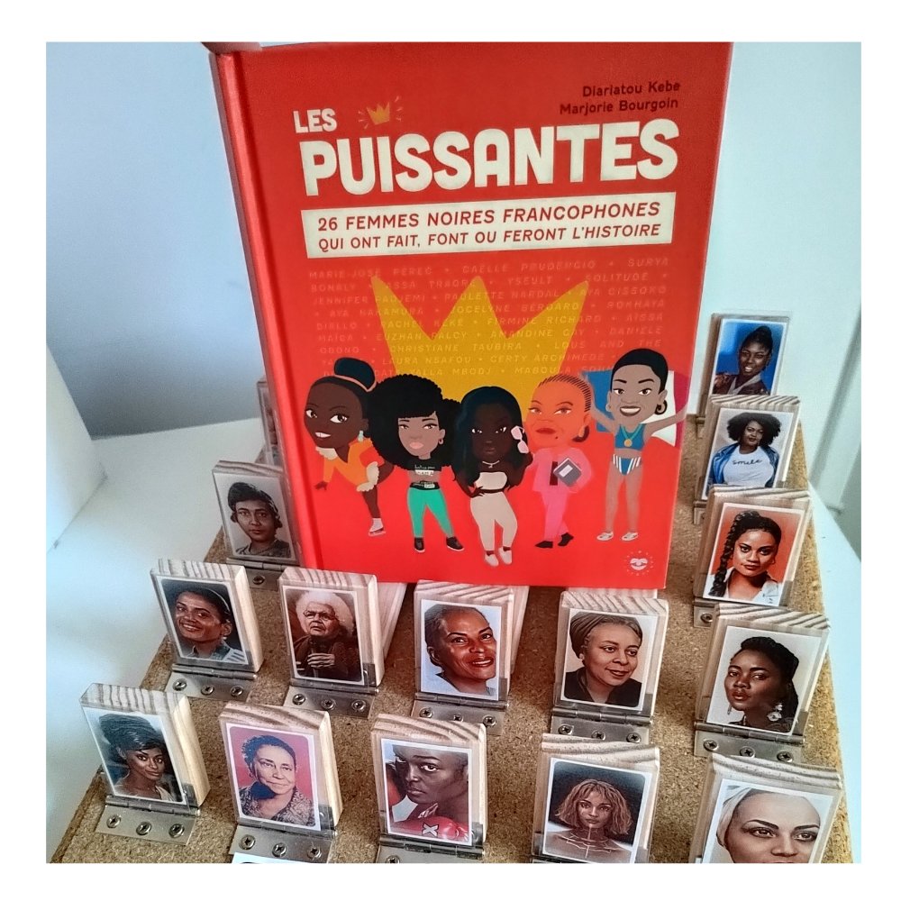 ʟᴇ 𝟾 ᴍᴀʀs ᴅᴇs ғᴇᴍᴍᴇs ɴᴏɪʀᴇs ғʀᴀɴçᴀɪsᴇs 

Tout est parti du livre ''Les puissantes'', que les éditions @editionslesinsolentes  m'ont envoyé.

Une petite idée a germé.

Un ''qui est-ce ce" des femmes noires françaises.

Qui sera complété par mes élèves de 3e
#8mars