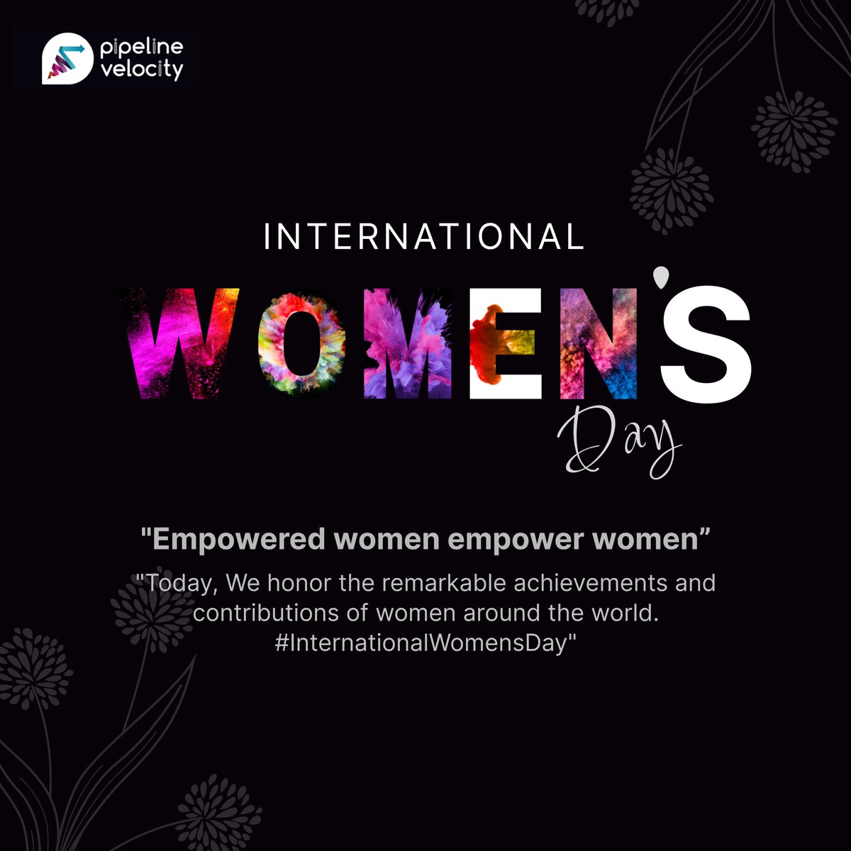 PipelineVelocit's tweet photo. Celebrating the amazing women worldwide who are leading, innovating, &amp; making a difference!  #IWD2024 #InspireInclusion  Let's keep breaking barriers &amp; championing equality.  #WomensDay #happywomensday #genderequality #womenempowerment https://t.co/8SjiA5p41B