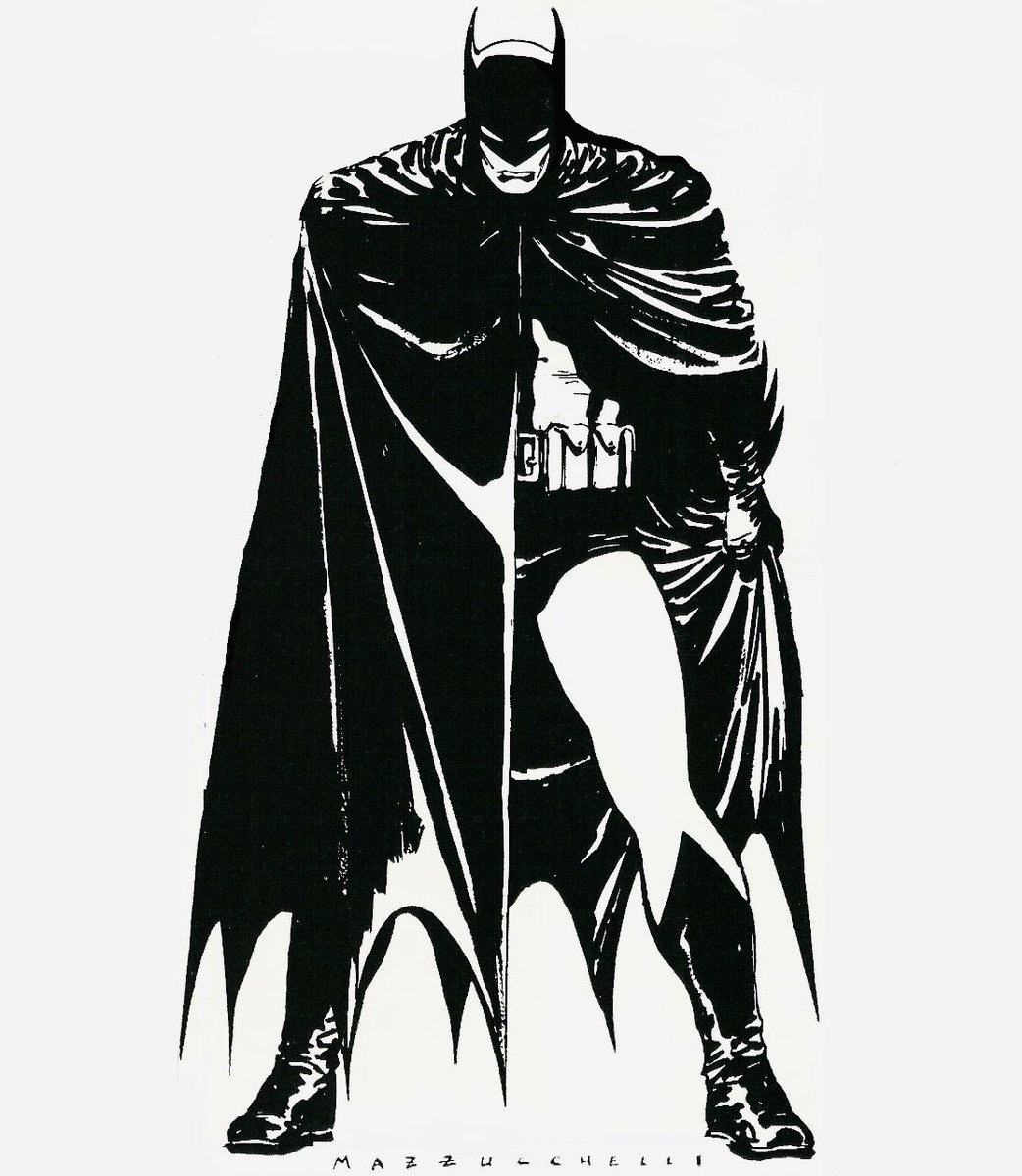 batmancurated's tweet photo. batman by david mazzucchelli https://t.co/qsWFO1T82v