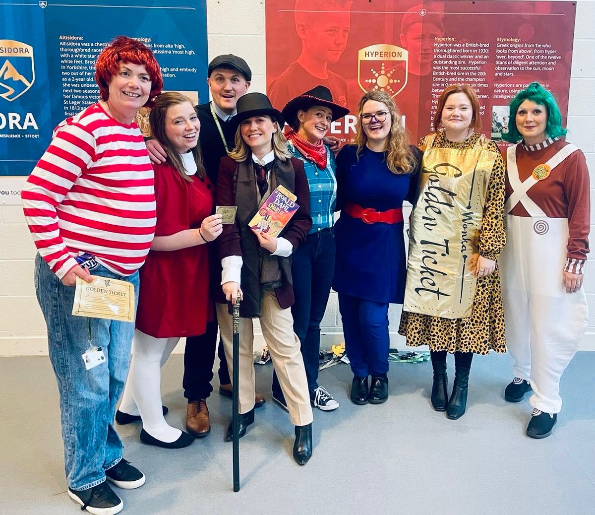LegerEnglish's tweet photo. Happy World Book Day @CampsmountAcad! @WorldBookDayUK #ReadYourWay https://t.co/lgbDLnQoK4