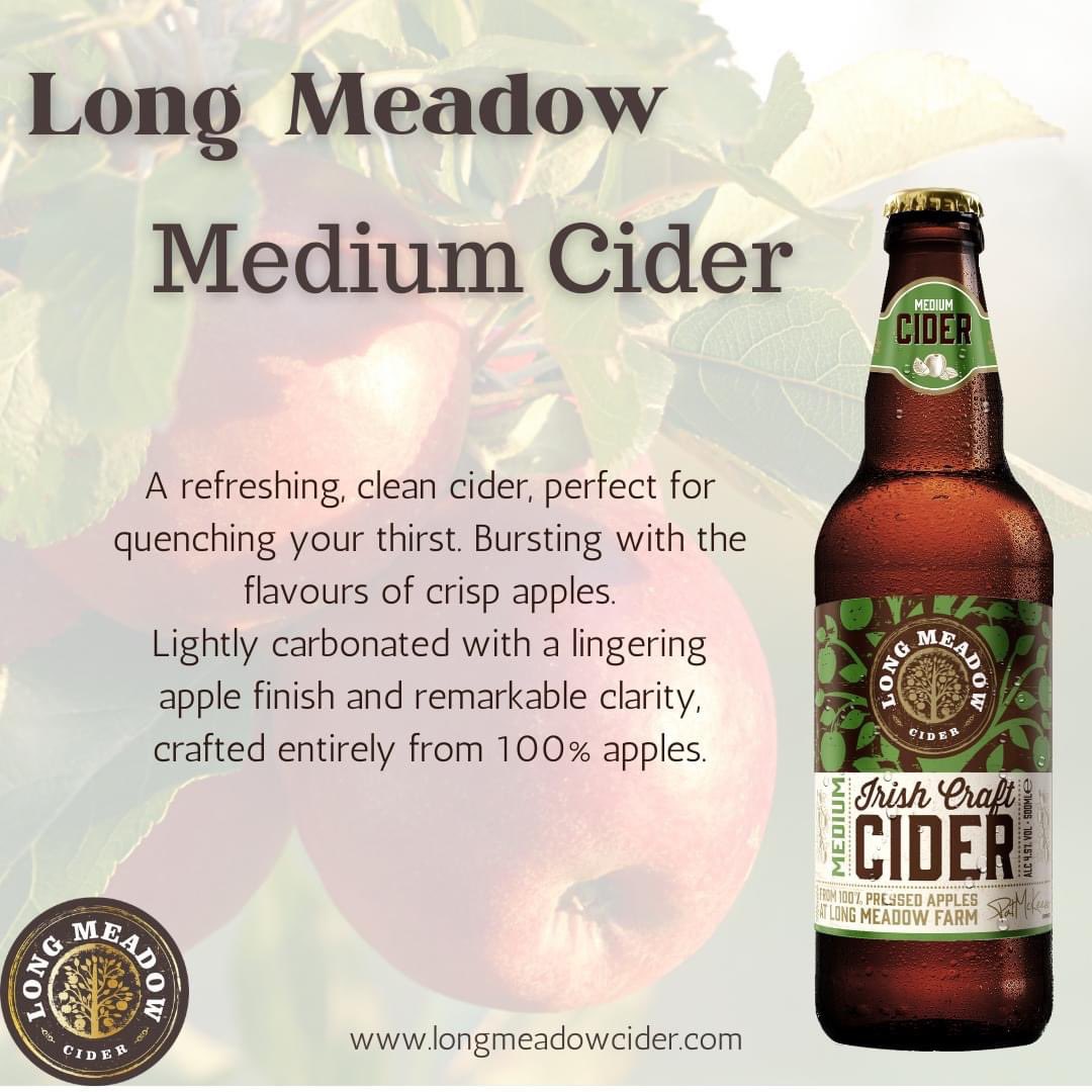 Have you tried our Medium Cider? Is it you favourite? With an ABV of 4.5% and its crisp refreshing taste it’s our best seller here at Long Meadow 🍏available via this link: longmeadowcider.com/products/ 🍏 #supportlocal #supportsmallbusiness #shoplocal