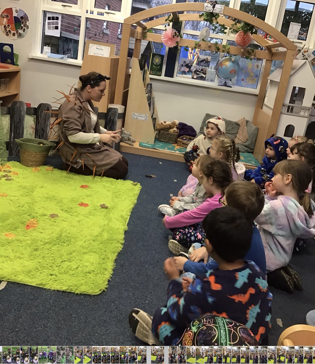 EastWhitbyPA's tweet image. Fabulous storytelling from Fiona @feeorg today. Thank you so much for bringing your story to life for us and for helping us to get into role as a hedgehog too. #eastwhitbyreading #eastwhitbypersonaldevelopment #eastwhitbyeyfs #WorldBookDay2024