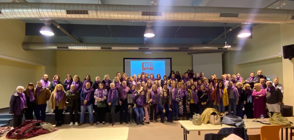 🟣 Demà #8M anirem totes i tots a la manifestació de Barcelona, no faltereu, oi? 💪💪✊️✊️ #essencials
<a href="/ugtcatalunya/">UGT de Catalunya</a> <a href="/UGT_SP/">UGT Servicios Públicos</a> <a href="/_efermar/">Encarna Fdez UGT</a> <a href="/jlfernandez2013/">Jose Luis Fernandez</a>  <a href="/PilarGonugt/">Pili Gonzalez</a>