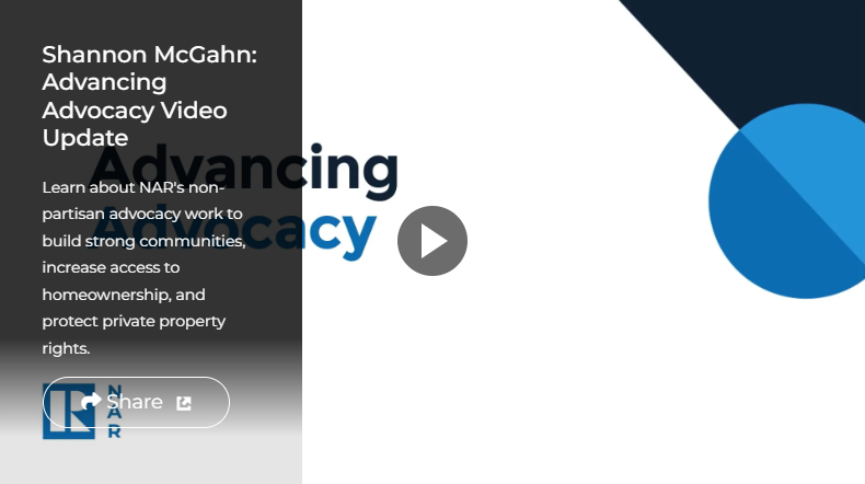 Alt_REALTORS's tweet photo. NAR's Chief Advocacy Officer Shannon McGahn emphasizes how NAR advances public policies and candidates that build strong communities, increase access to homeownership, and protect private property rights. Watch her video here: https://t.co/8wv1ImDA8y https://t.co/Xaq8Kcypgx
