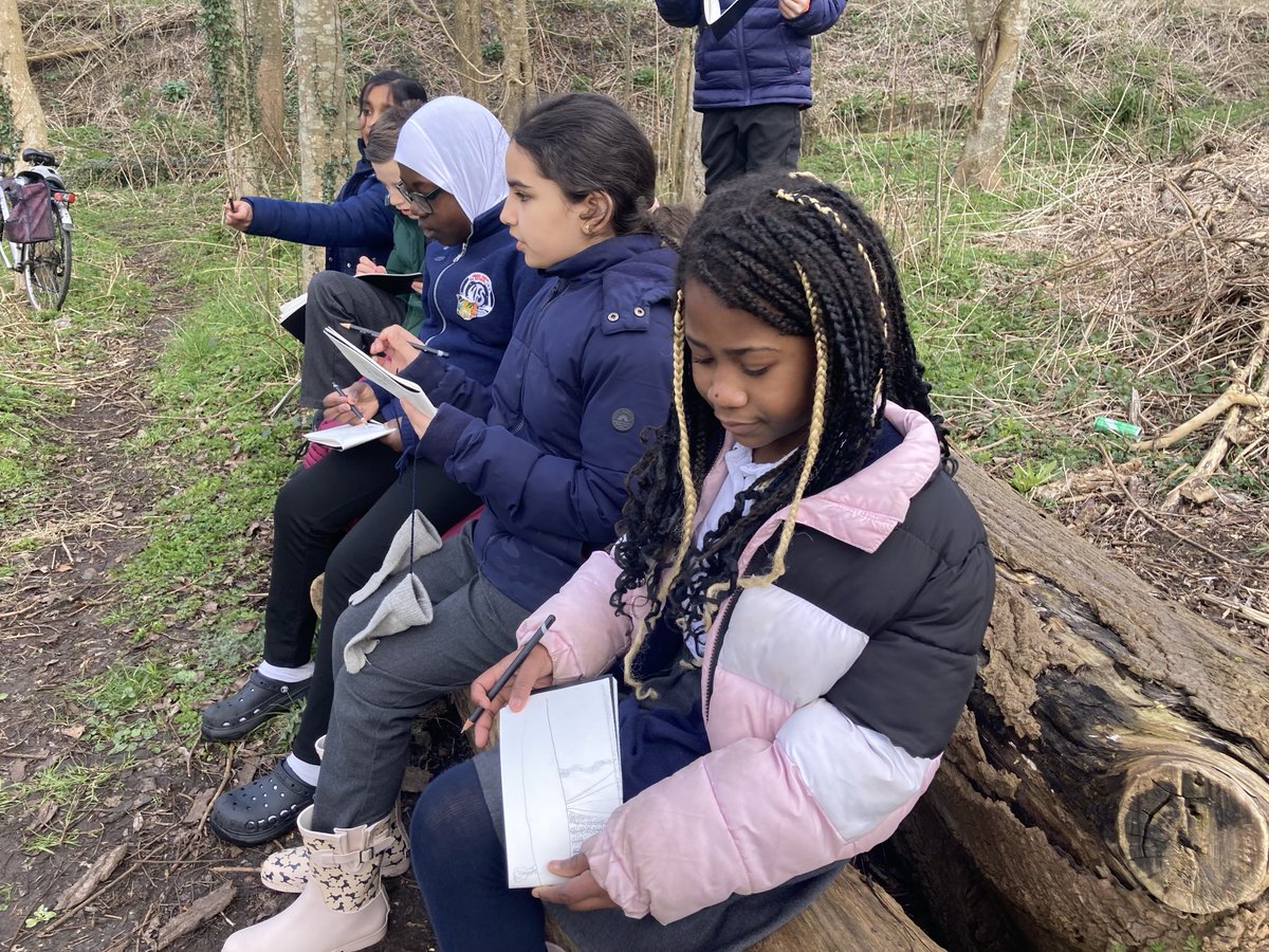 Y5 visited the Lye Valley nature reserve today - and we were pleased to bump into some volunteers from <a href="/friendlyevalley/">Friends of Lye Valley</a> who told us about some of the nature on the reserve.