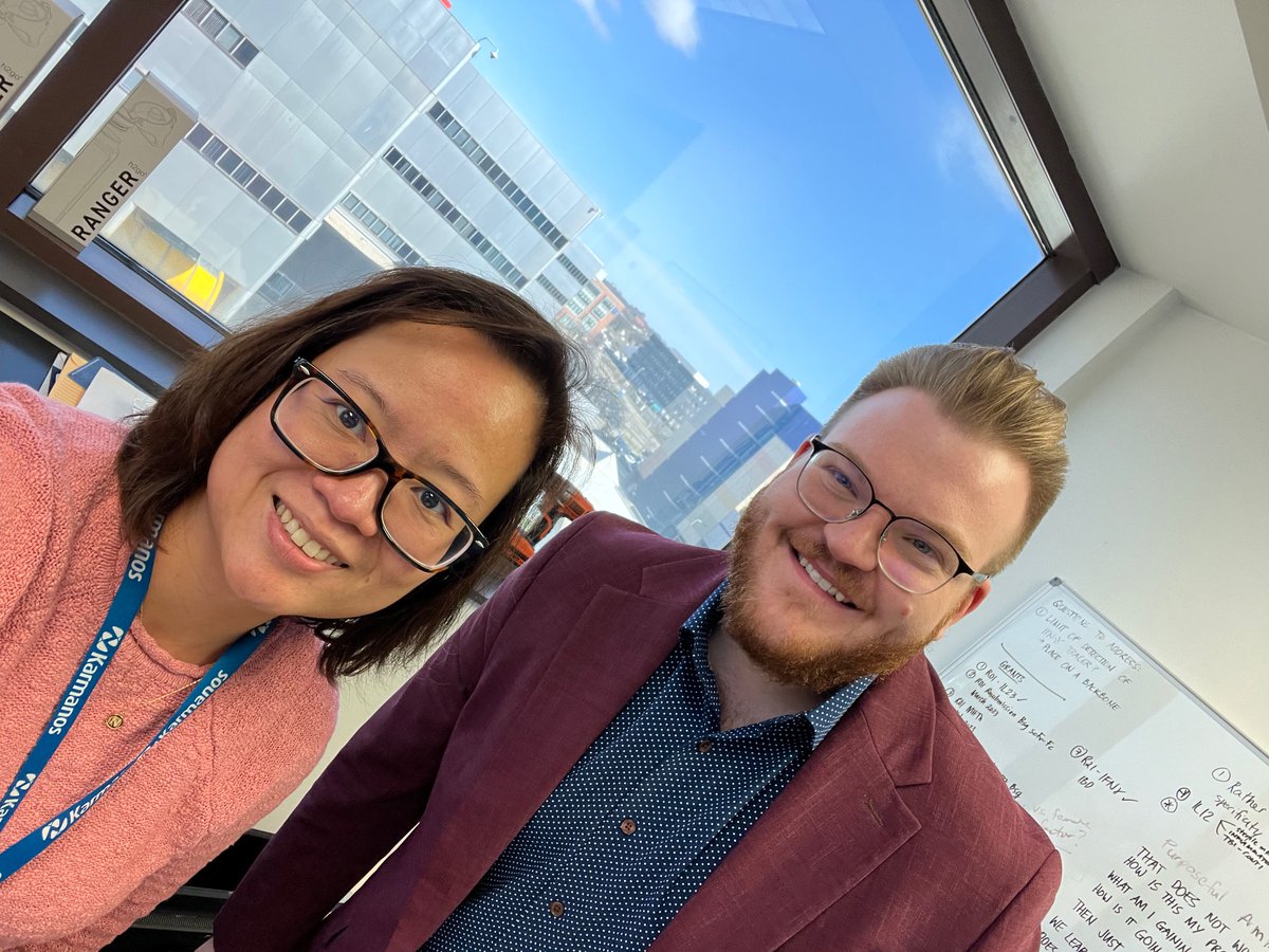 Guess who came for a visit?! Great to see <a href="/jmwhite93/">Jordan White, PhD</a> doing well after he obtained his PhD!