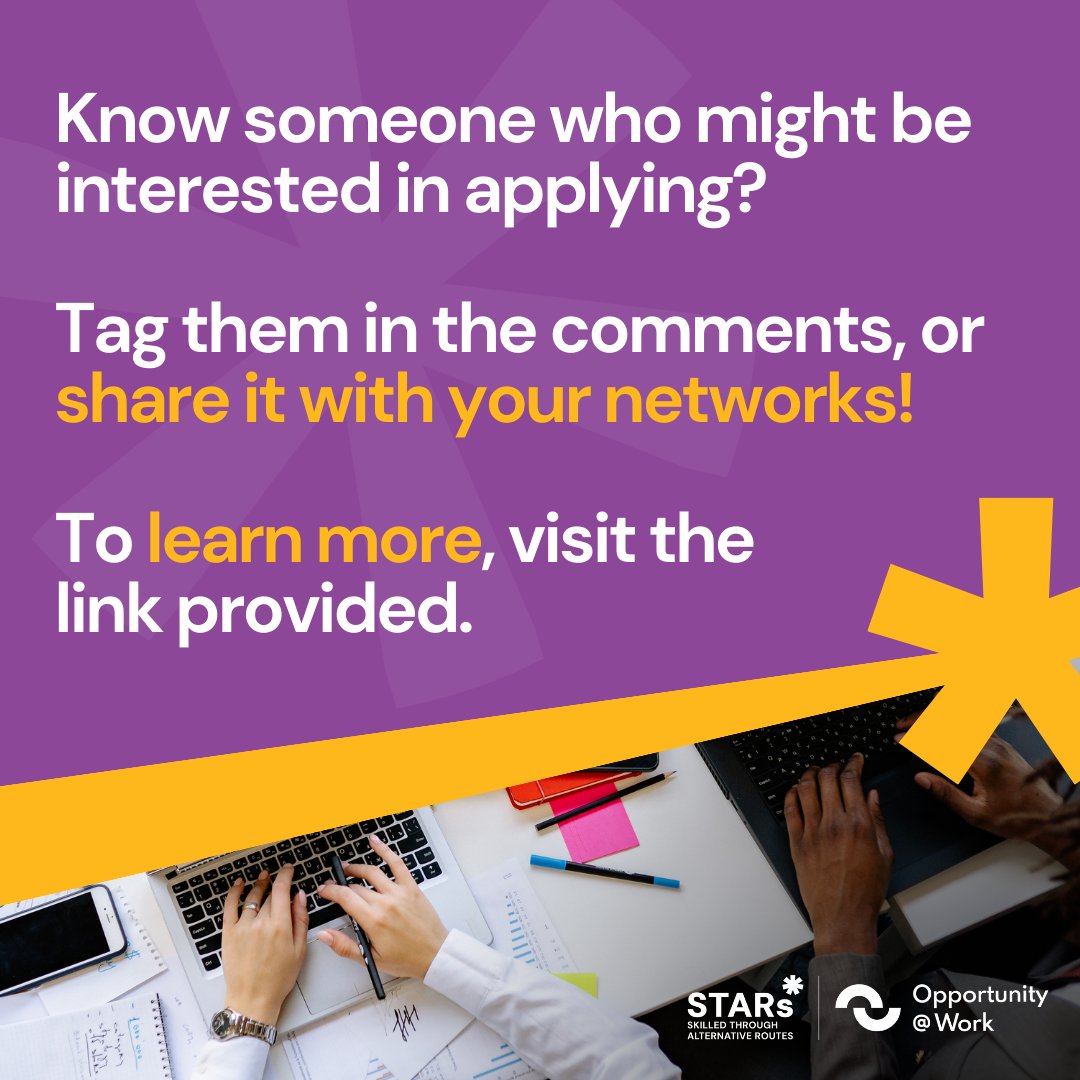 OpptyatWork's tweet photo. Apply for the grant today: https://t.co/uIDyks9mEr (2/2)
#Grants #nonprofit #funding #talentdeveloper #training #HireSTARs #tearthepaperceiling https://t.co/IXqdTBCkVy