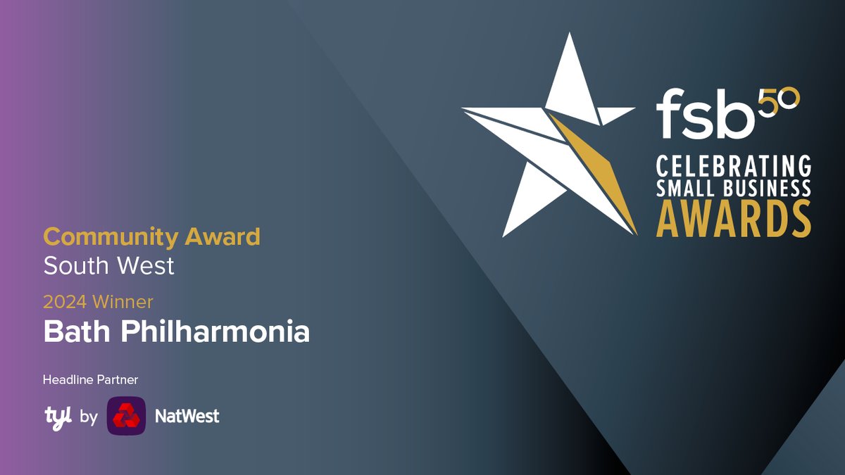 Huge congratulations to @bathphil for winning our Community Award in the South West #FSBawards this year for their fantastic work with local residents , communities and young people across the region. They go on to represent the SW at the UK final in May! @FSBGlosandWoE