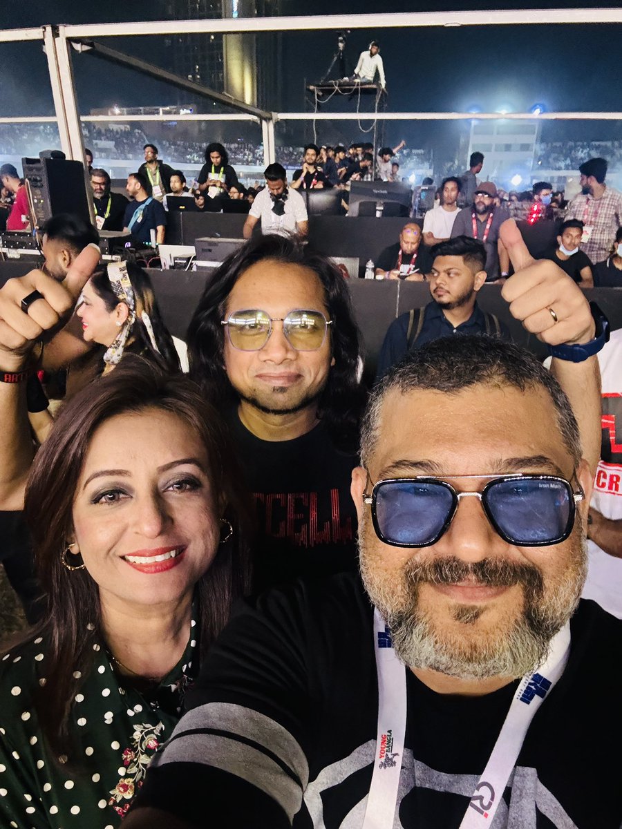 Pitolheart's tweet photo. Epic times at Joy Bangla concert 2024 #CrypticFate https://t.co/1RIxJNKPmL
