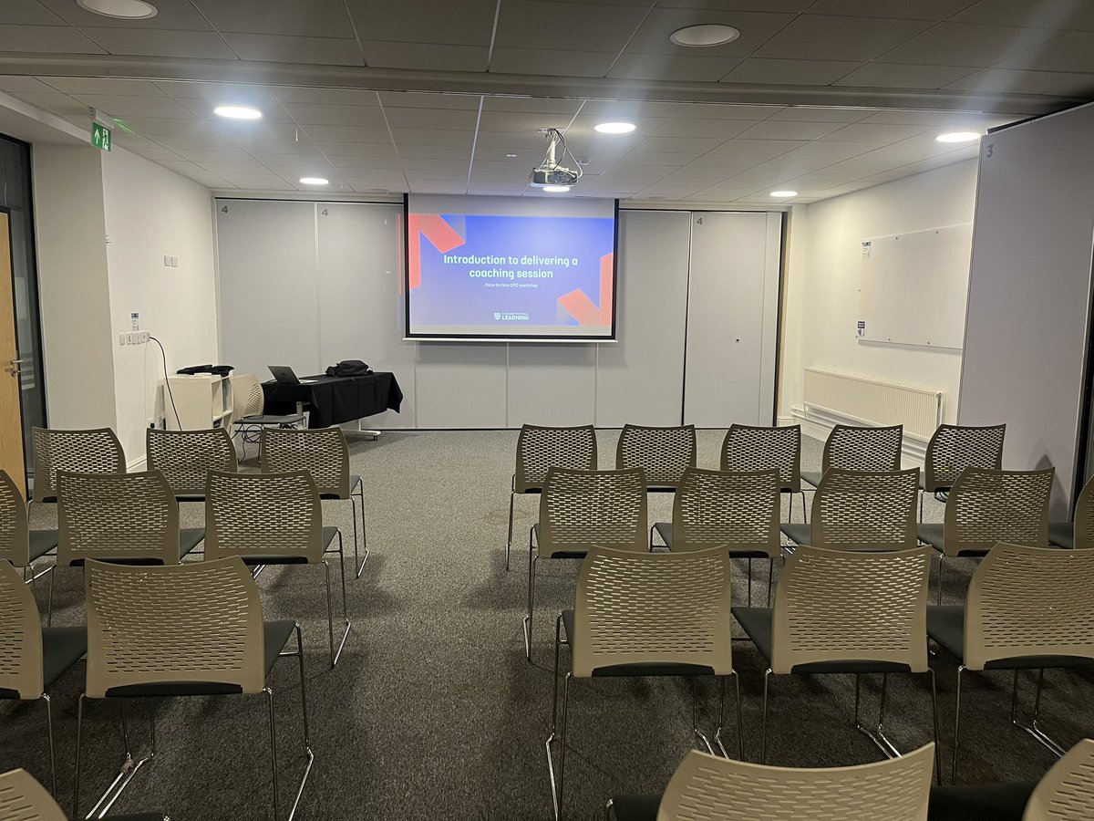 Delivery of a Coaching Session CPD session tonight. Some indoor and some outdoor coaching and group discussions. Important for Coaches to continue developing and learning 👍🏻👍🏻⚽️⚽️