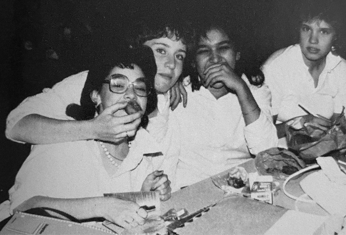 stjoanantida's tweet photo. Best part of lunch? Friends. This week’s #throwbackthursday comes from the 1985 Jeunesse. https://t.co/QJF0E7vhGn